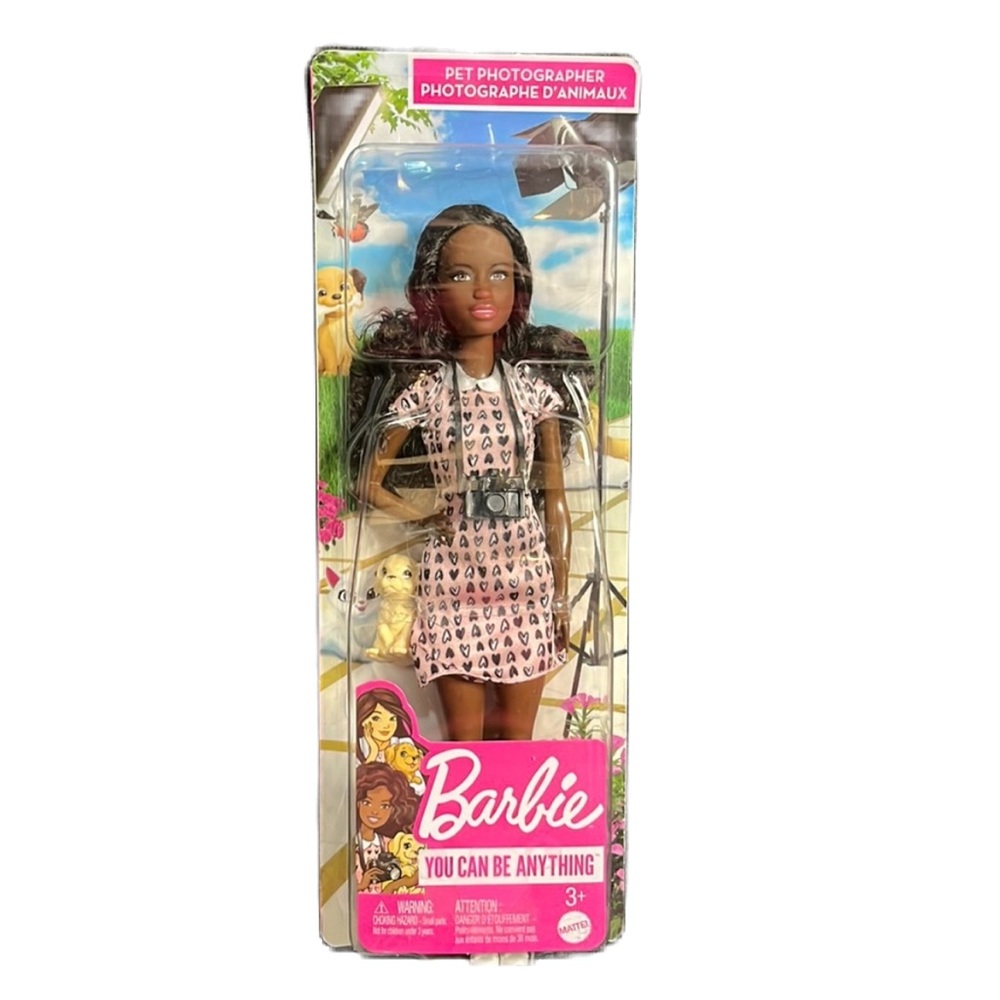 Barbie pet photographer NWT